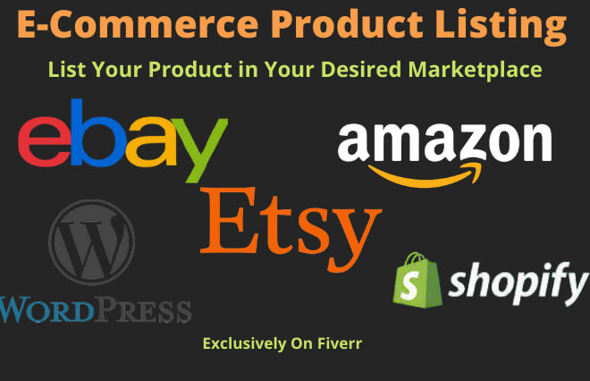 I will do shopify amazon etsy and ebay product listing SEO title optimization