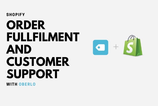 I will do shopify order fulfilment and product listings with oberlo