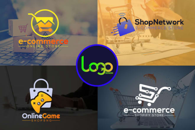 I will do shopify, store, ecommerce logo design