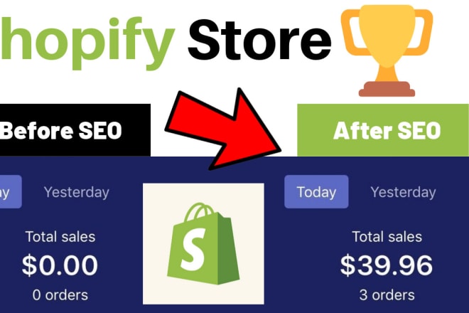 I will do shopify store SEO to improve google ranking