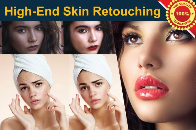 I will do skin retouching, photo editing, and enhancement