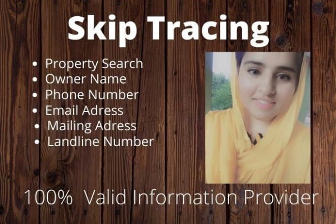 I will do skip trace phone number email address