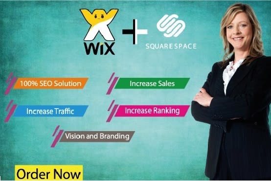 I will do squarespace and wix SEO for top google ranking