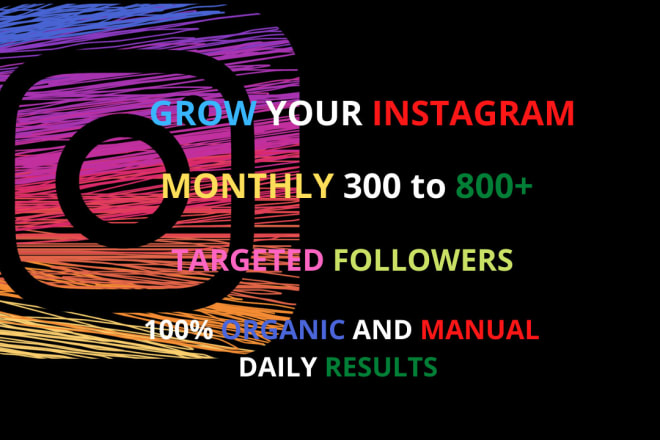 I will do super quick and fast organic instagram growth