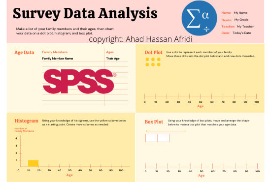 I will do survey data analysis in spss