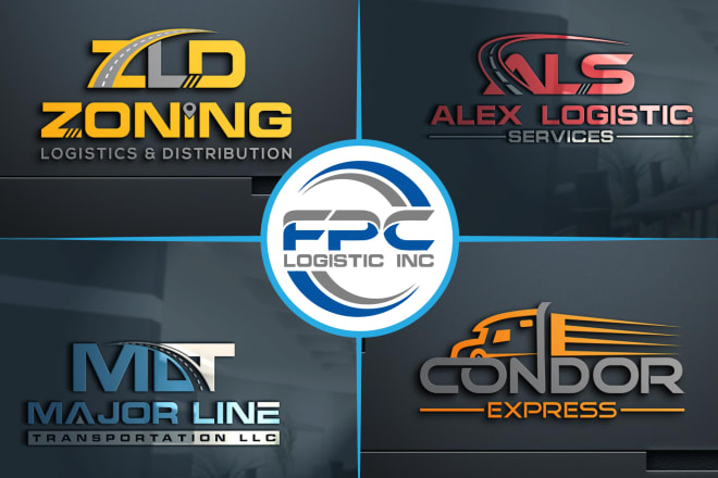 I will do transport logistic and trucking logo within 24 hours