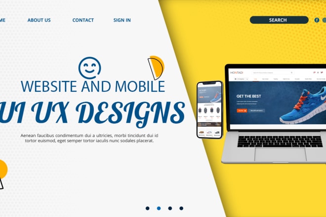 I will do UI UX design for websites and mobile and desktop apps