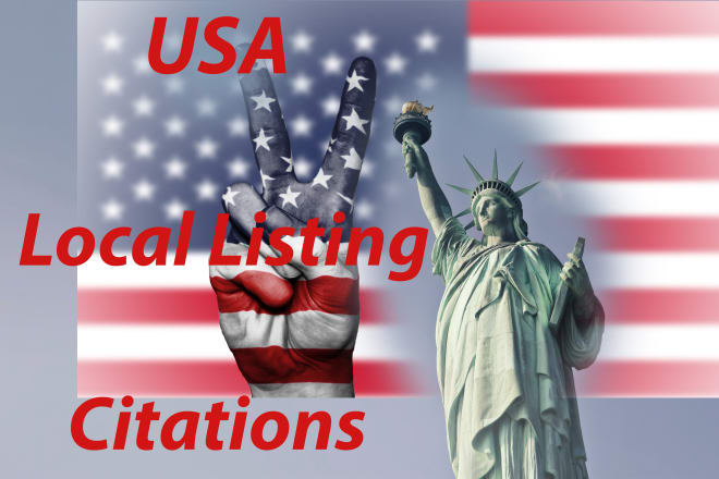 I will do USA local listing citations