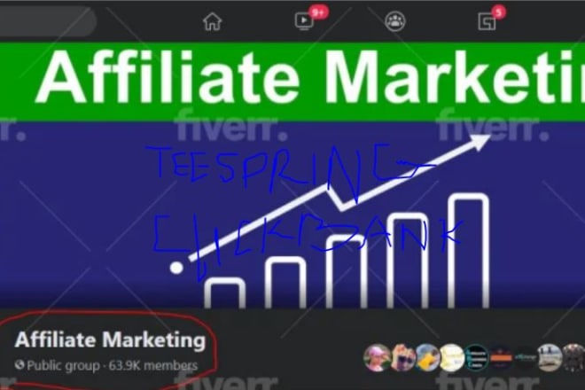 I will do viral affiliate link promotion, clickbank,teespring marketing