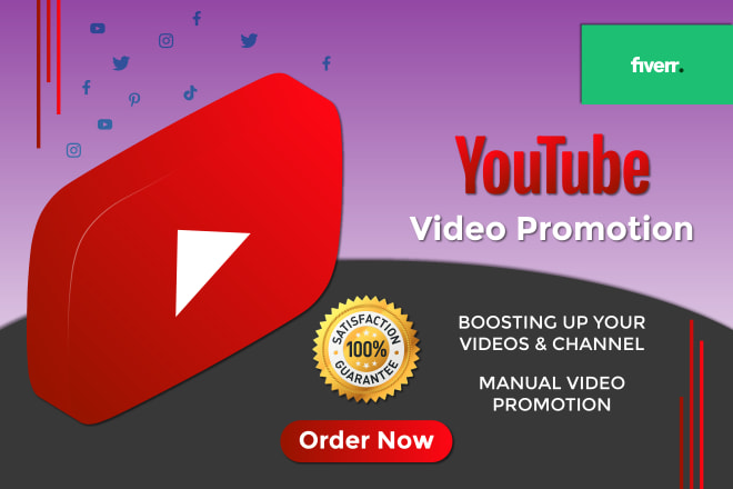 I will do viral organic youtube video promotion