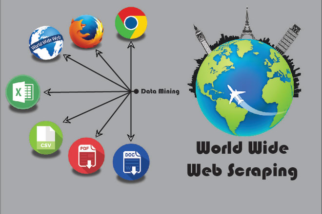 I will do web scraper,web scrapping, data mining, data extraction