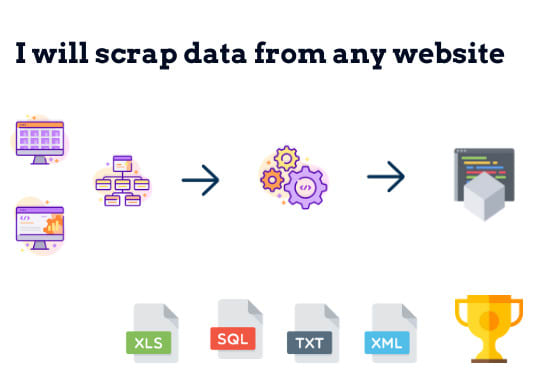 I will do web scraping data mining from any website