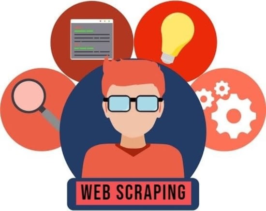 I will do web scraping,data crawling,create scrapers of any website