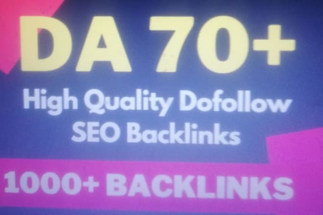 I will do white hat contextual seo dofollow high quality backlinks