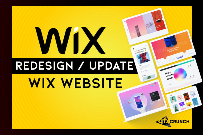 I will do wix website design or wix website redesign