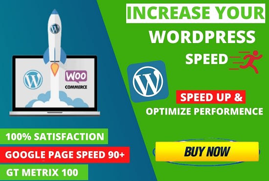 I will do wordpress website speed optimization for google pagespeed and gtmetrix