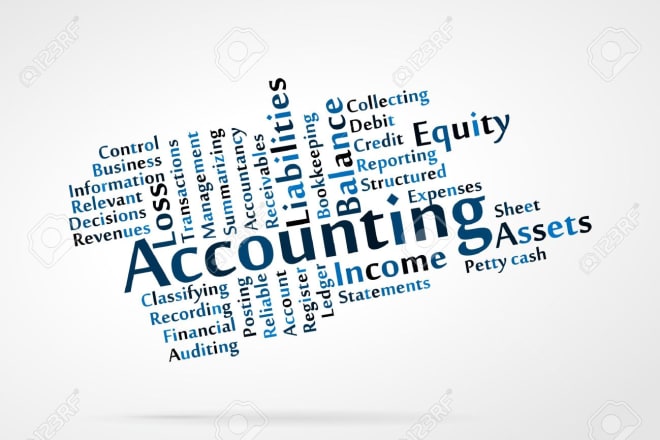 I will do your financial, cost and management accounting work
