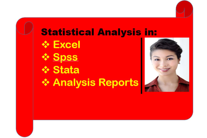 I will do your statistical data analysis and reporting using excel, spss, and stata