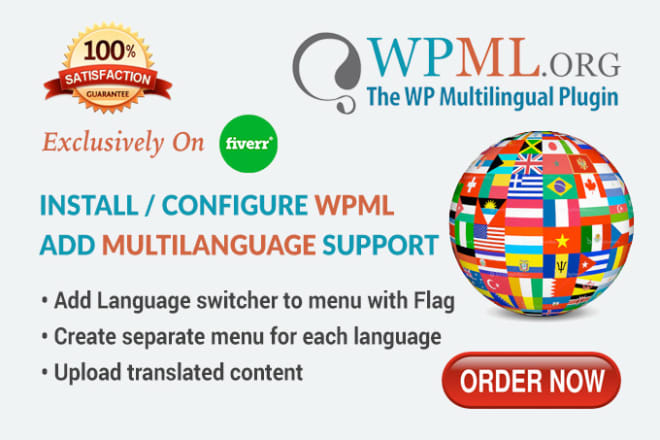 I will do your website multilang using wpml