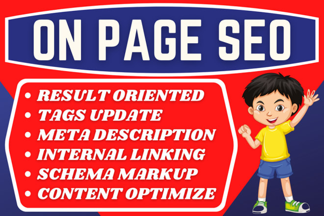 I will do your website onpage SEO