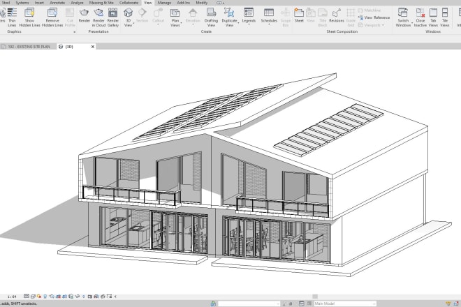 I will draw architectural drawings in autocad or revit