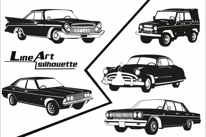 I will draw awesome vector car illustration in colour or line art