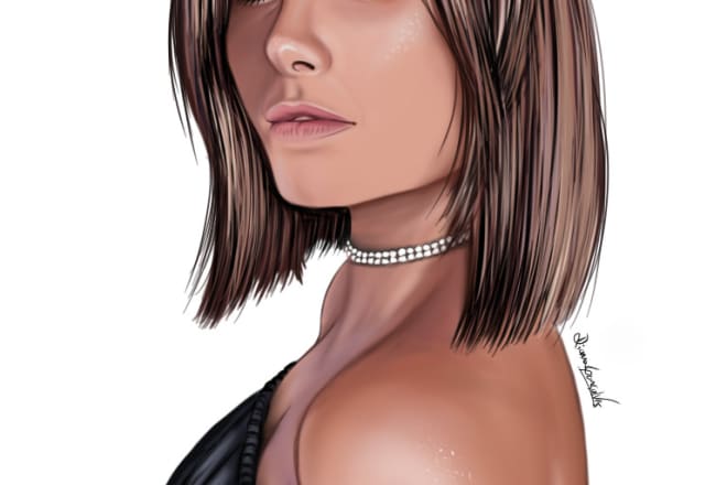 I will draw digital portraits of who you want