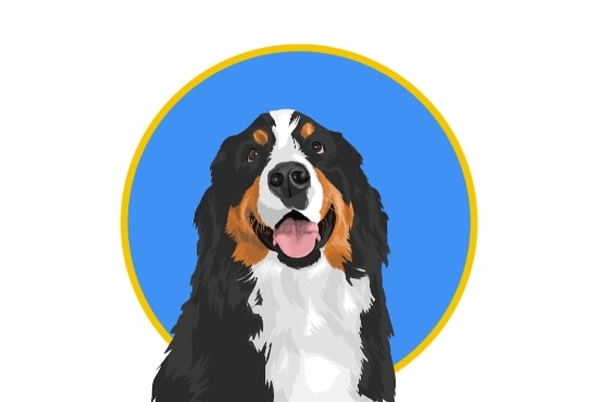 I will draw high quality vector for your pet or any animals