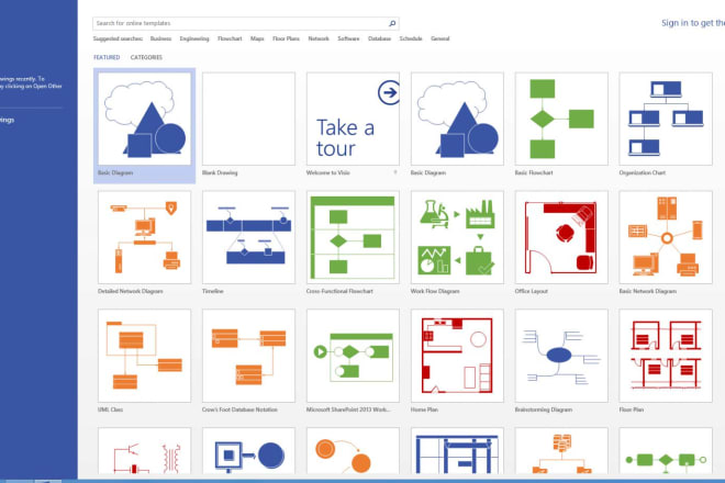 I will draw uml diagrams,flow charts,org charts,erd in visio