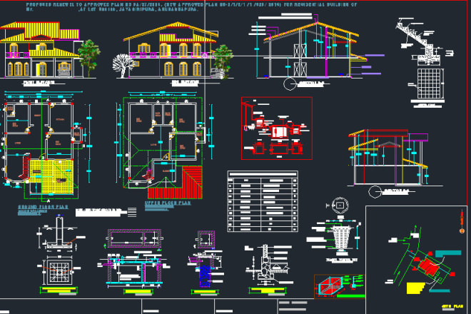 I will draw your any cad drawing,design by autocad