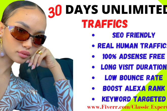 I will drive unlimited keyword targeted organic traffic, shopify marketing and sales