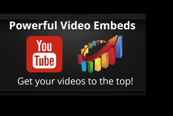 I will embed your youtube video on 40 high domain authority sites