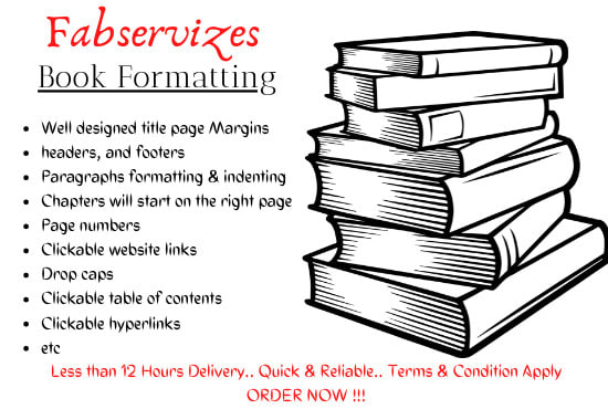 I will expertly format, layout and publish your book for kindle, smashword, lulu, etc