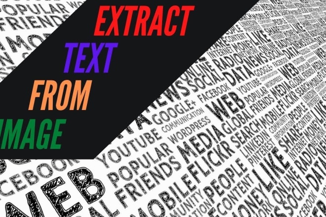 I will extract text from a image and provide it in a text or pdf