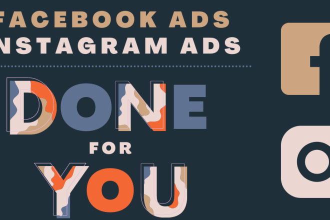 I will facebook and instagram ad creation