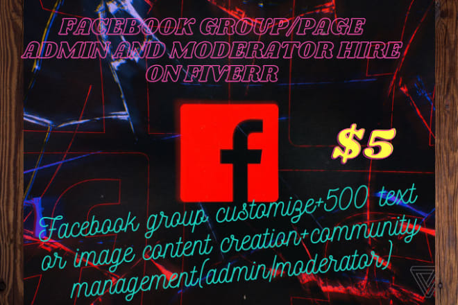 I will facebook group or page admin or moderator, community management, and engagement