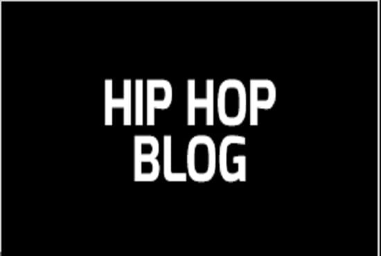 I will feature your music on a major hip hop blog