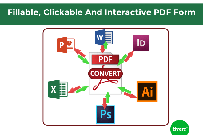 I will fillable clickable interactive PDF program PDF