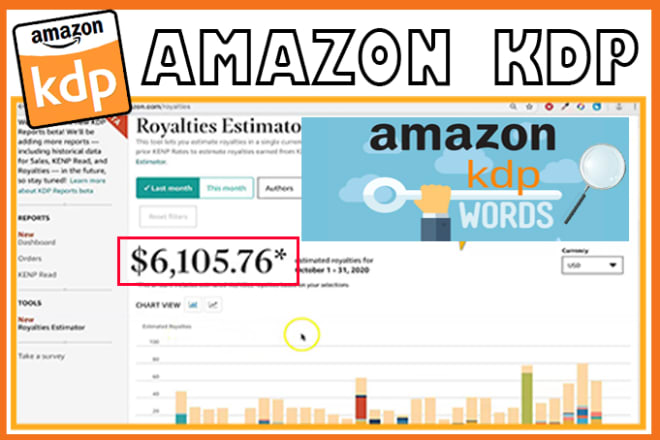 I will find amazon KDP profitable niches and keywords research