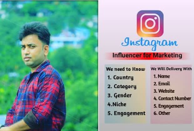 I will find best instagram influencer for your business strategy