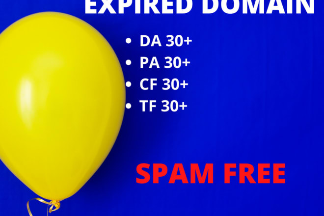 I will find expired domain names