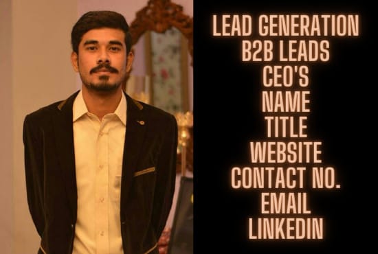 I will find founder,ceo,c level,website, linkedin,email,contact
