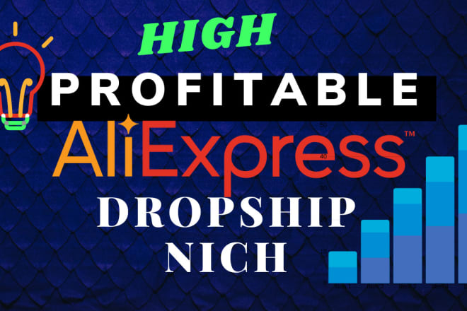I will find high profitable aliexpress dropshipping niche idea