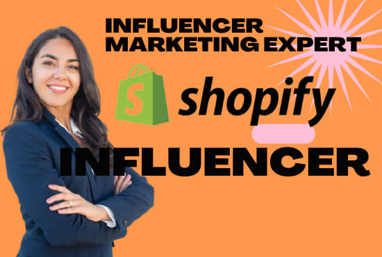 I will find instagram influencers for shopify dropshipping
