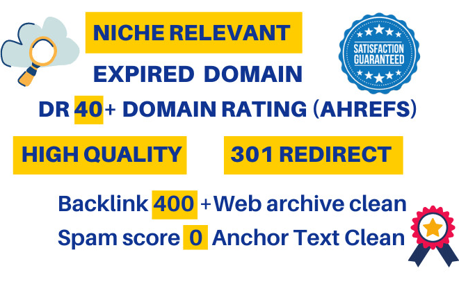 I will find niche specified high DR expired domain