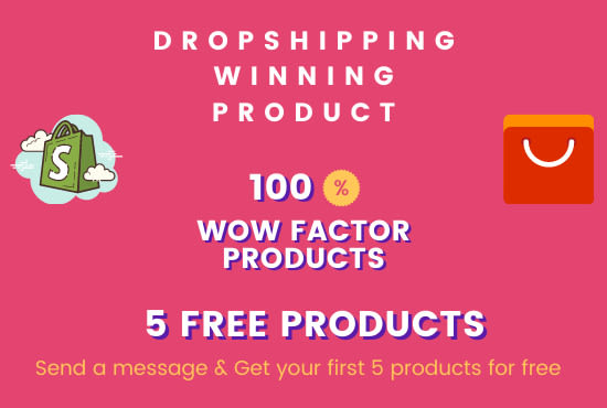 I will find shopify dropshipping winning products with video ads