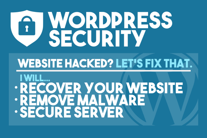 I will fix hacked wordpress website in just 2 hours