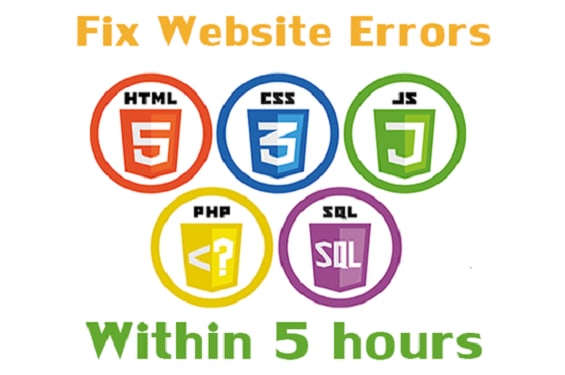 I will fix php bugs,html error,mysql error and develop php website