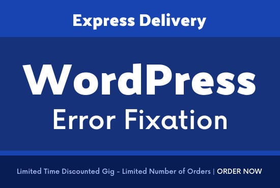 I will fix update wordpress website blog errors bugs problems
