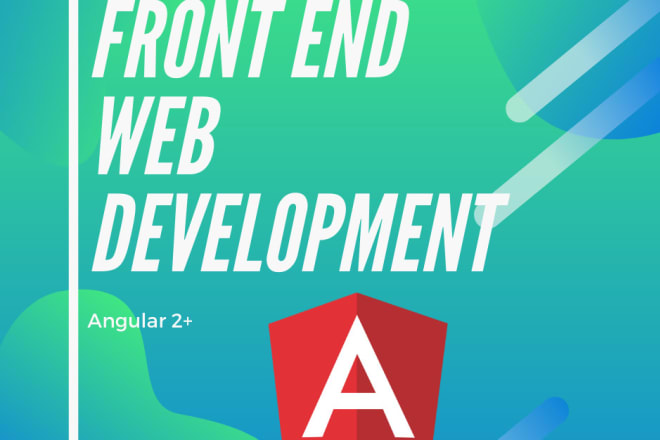 I will front end website development using angular reactjs pwa